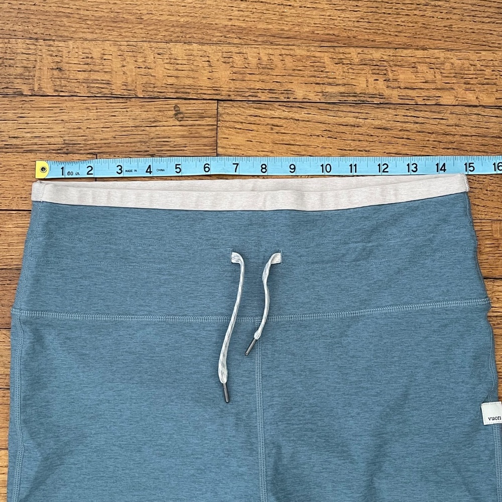 Vuori Vibe Elevation Legging Shade Heather Sz. XL Drawstring - Picture 5 of 9